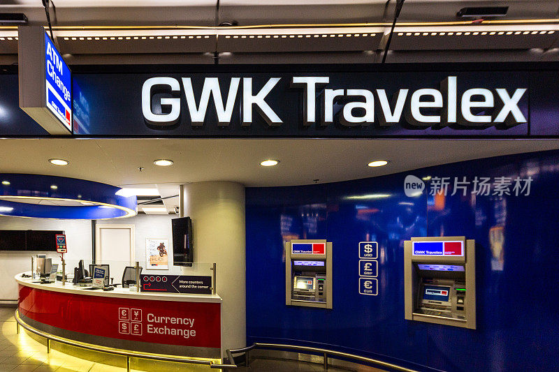 GWK travelex史基浦机场。GWK travelex是一家专门从事外币批发和零售以及商业支付的公司